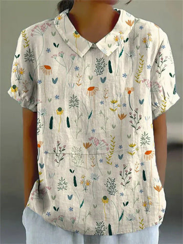 Levoire | Blouse À Fleurs Sauvages