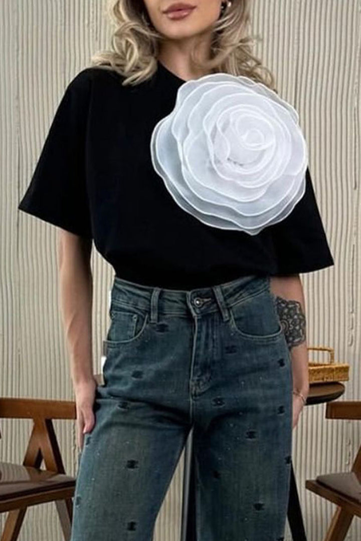 Levoire | T-Shirts Décontractés Doux Unis À Col Rond