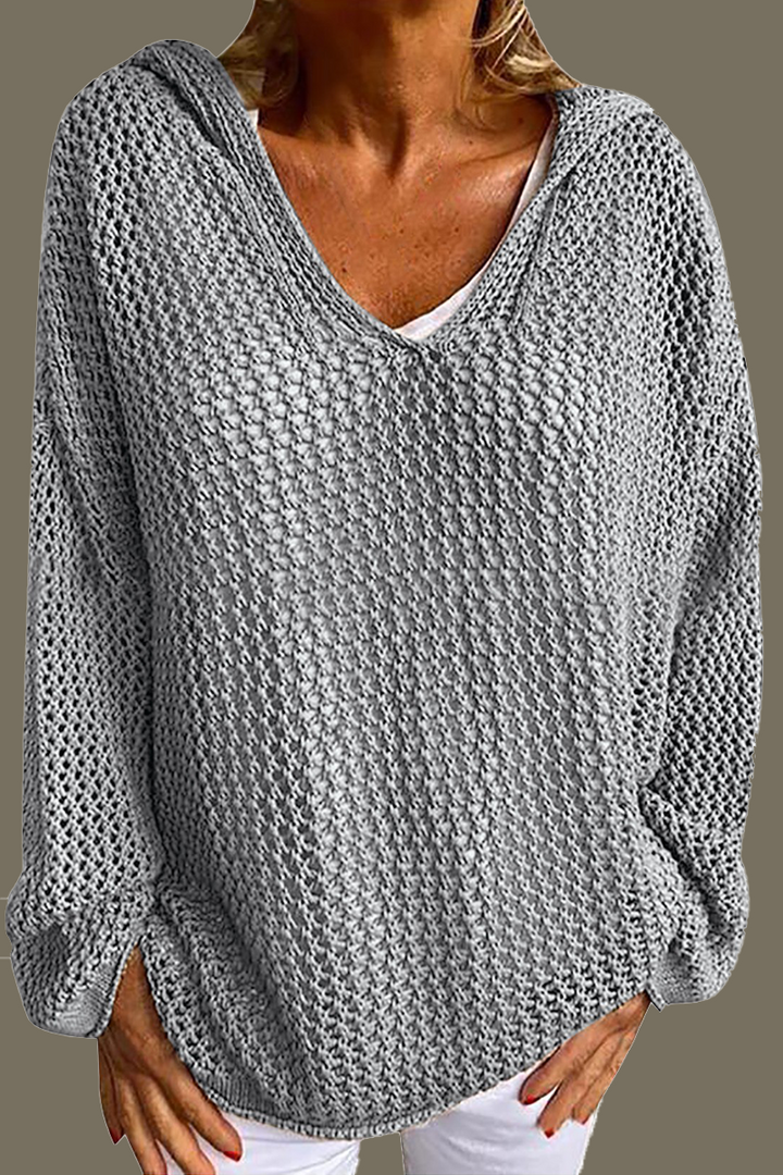 Levoire | Veste D’Hiver Longue À Lignes Pures Gris Clair