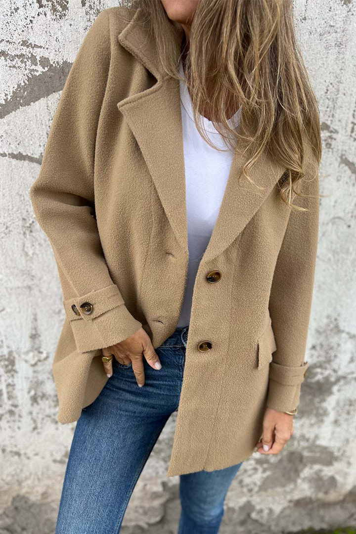Levoire | Vêtement D'Hiver Chic Et Polyvalent Kaki