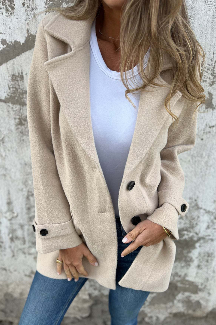Levoire | Vêtement D'Hiver Chic Et Polyvalent Abricot
