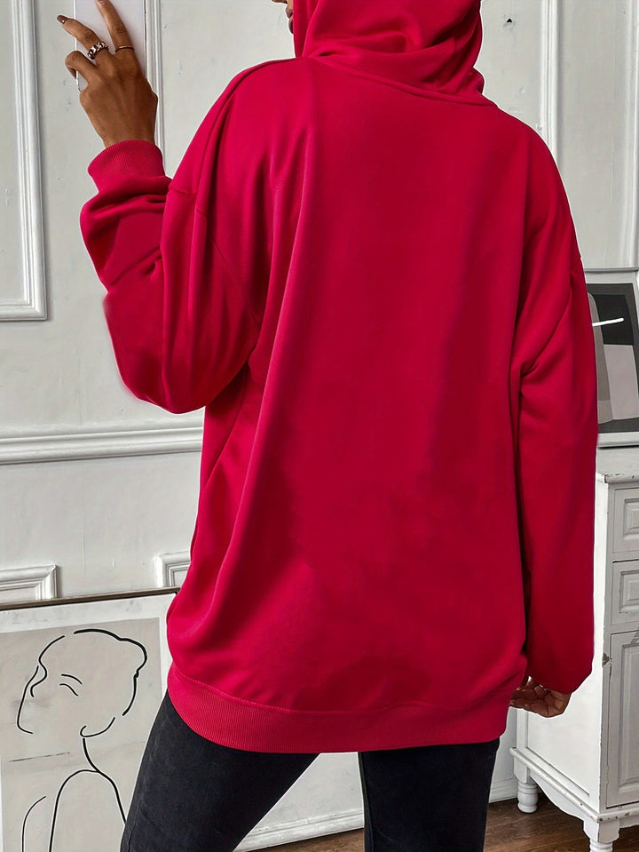 Levoire | Veste À Capuche Durable Avec Fermeture Éclair, Veste Longue À Manches Longues Avec Poches