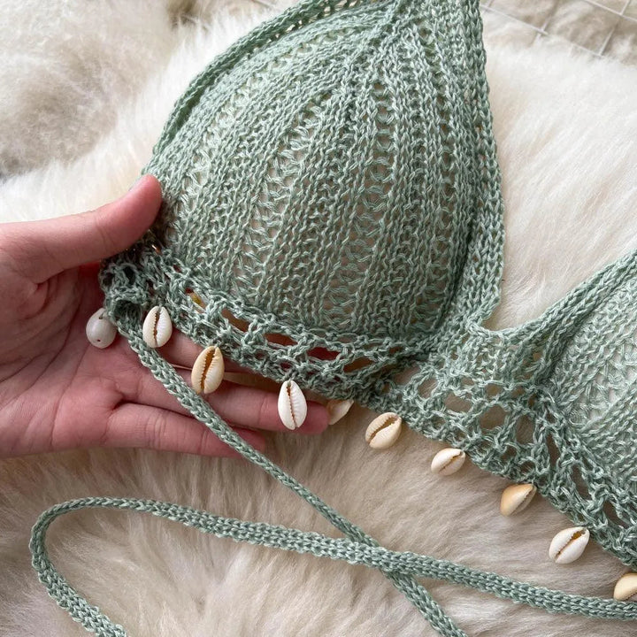 Levoire | Pantalons larges, droits à taille haute avec jambes larges et top