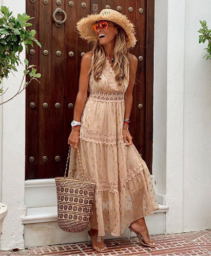 Levoire | Robe Maxi Élégante Cintrée
