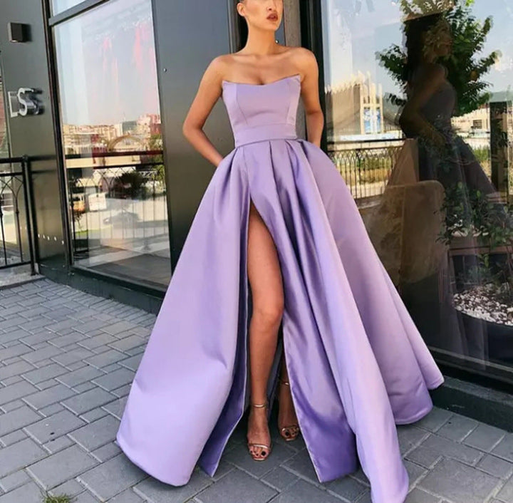 Levoire | Élégante robe de soirée longue pour hôtesse Lila