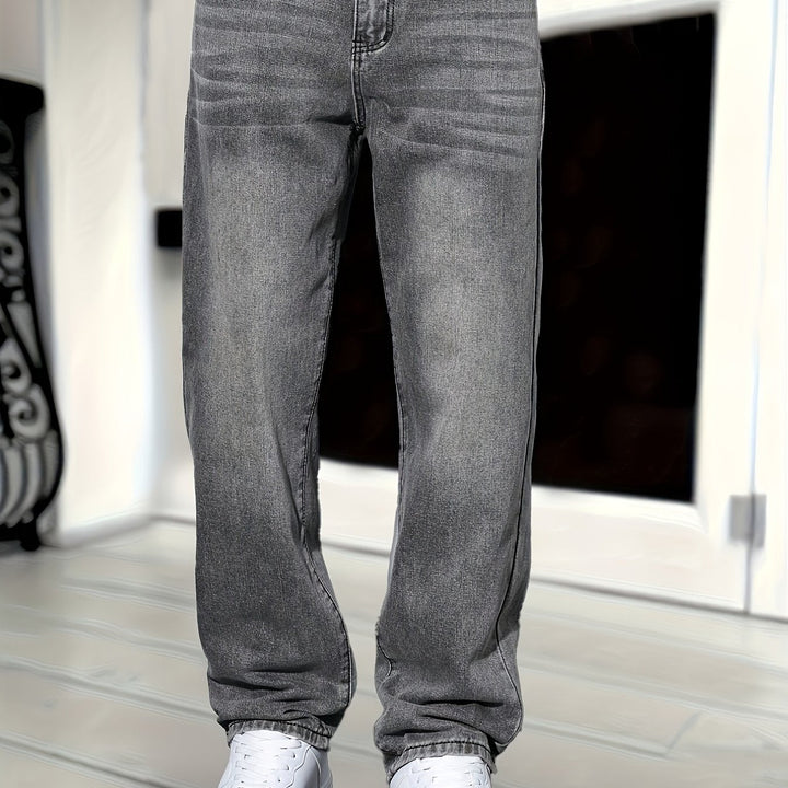 Levoire | Jeans En Denim Classiques À Coupe Droite