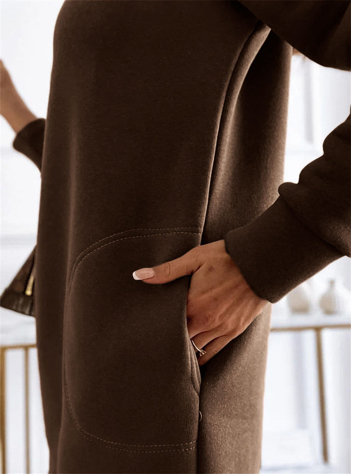 Levoire | Robe Sweatshirt Décontractée Avec Poches