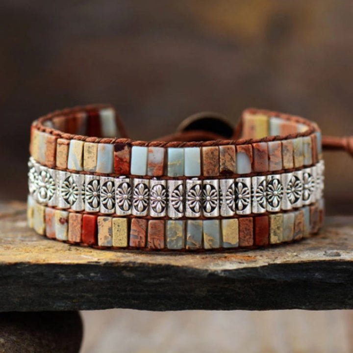Levoire | Tressé Fait Main Bohème Multicolore