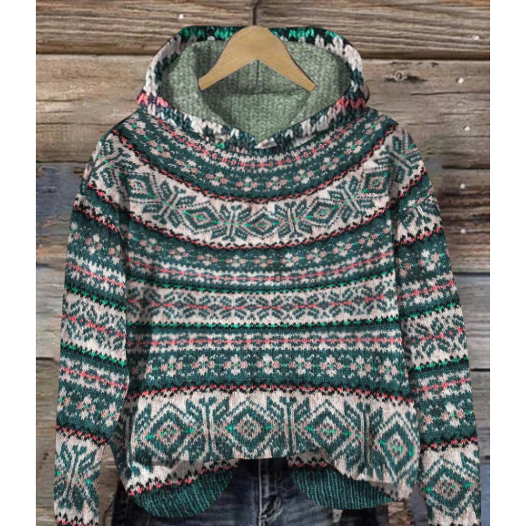 Levoire | Hoodie D'Hiver Pour Femmes | Chaleureux Vert