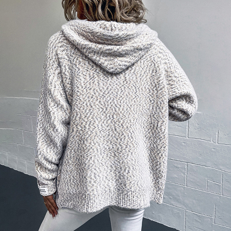 Levoire | Gilet En Tricot À Capuche Pour Femmes