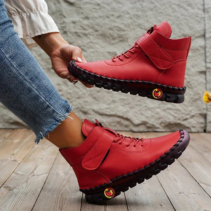 Levoire | Bottes Lisses Confortables Avec Tige En Fourrure Et Semelle Lisse