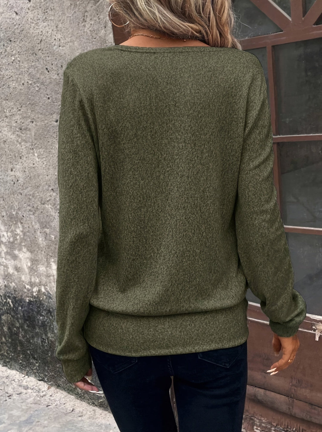 Levoire | Chemise À Motifs Avec Encolure Carrée Et Fente