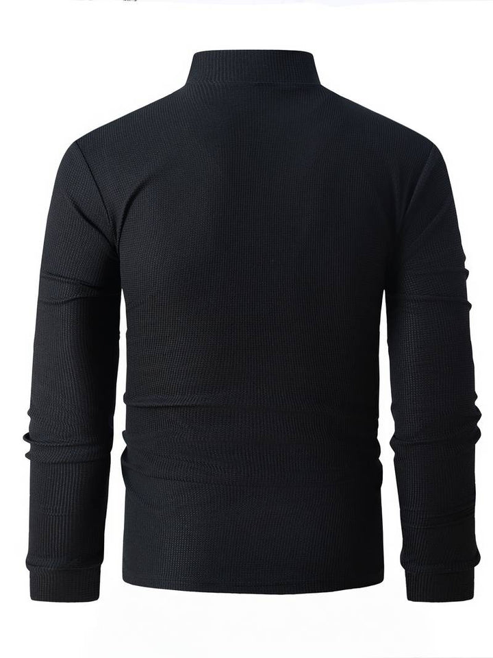 Levoire | Chemise À Manches Longues Avec Col Montant