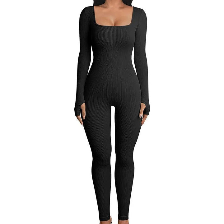 Levoire | Combinaison sans couture Noir