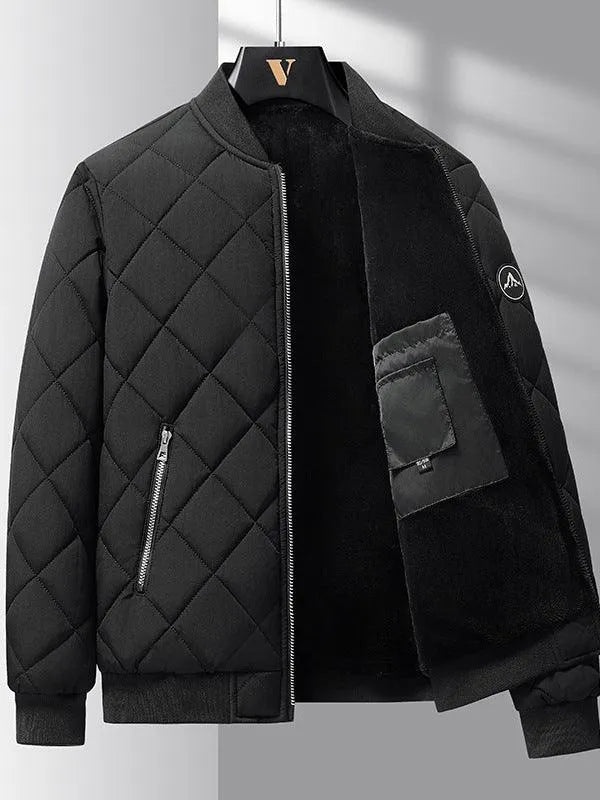 Levoire | Veste avec broderies en diamant pour hommes