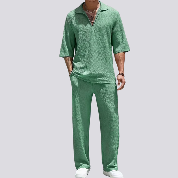 Levoire | L'Ensemble Élégant Décontracté Pour Un Style Sans Effort Vert