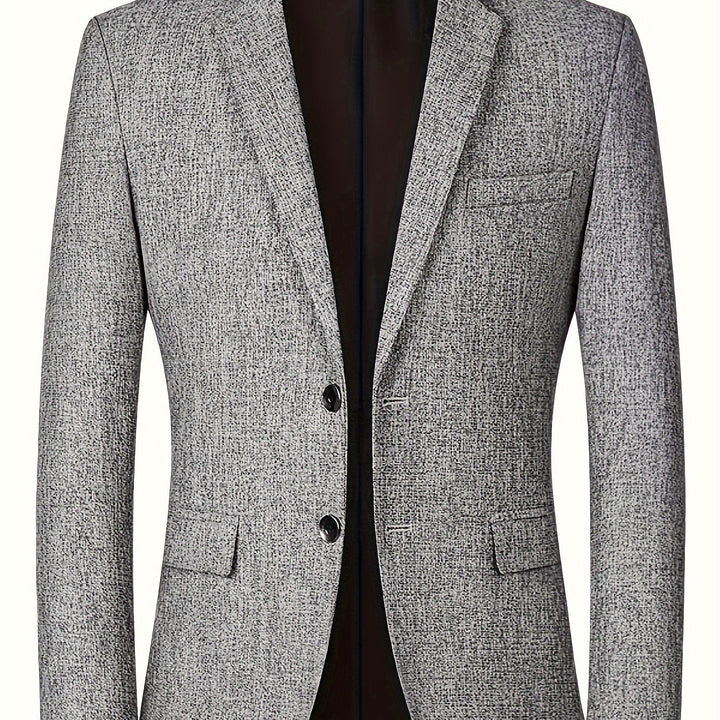Levoire | Léger Blazer Décontracté, Printemps/Automne, Coupe Ajustable