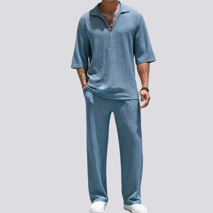 Levoire | L'Ensemble Élégant Décontracté Pour Un Style Sans Effort bleu ciel