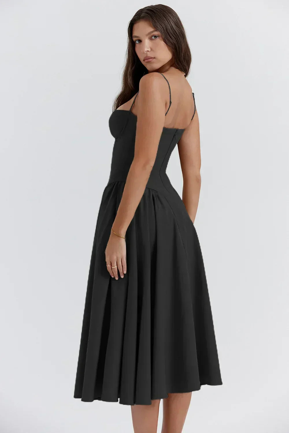 Levoire | Robe Corset Sans Manches Raffinée