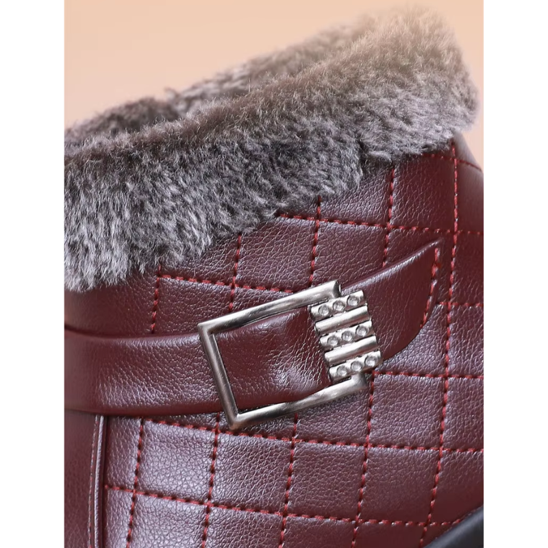 Levoire | Bottines Pour Femmes Chaudes Avec Semelle Épaisse Pour Un Maintien Et Un Confort Supplémentaires