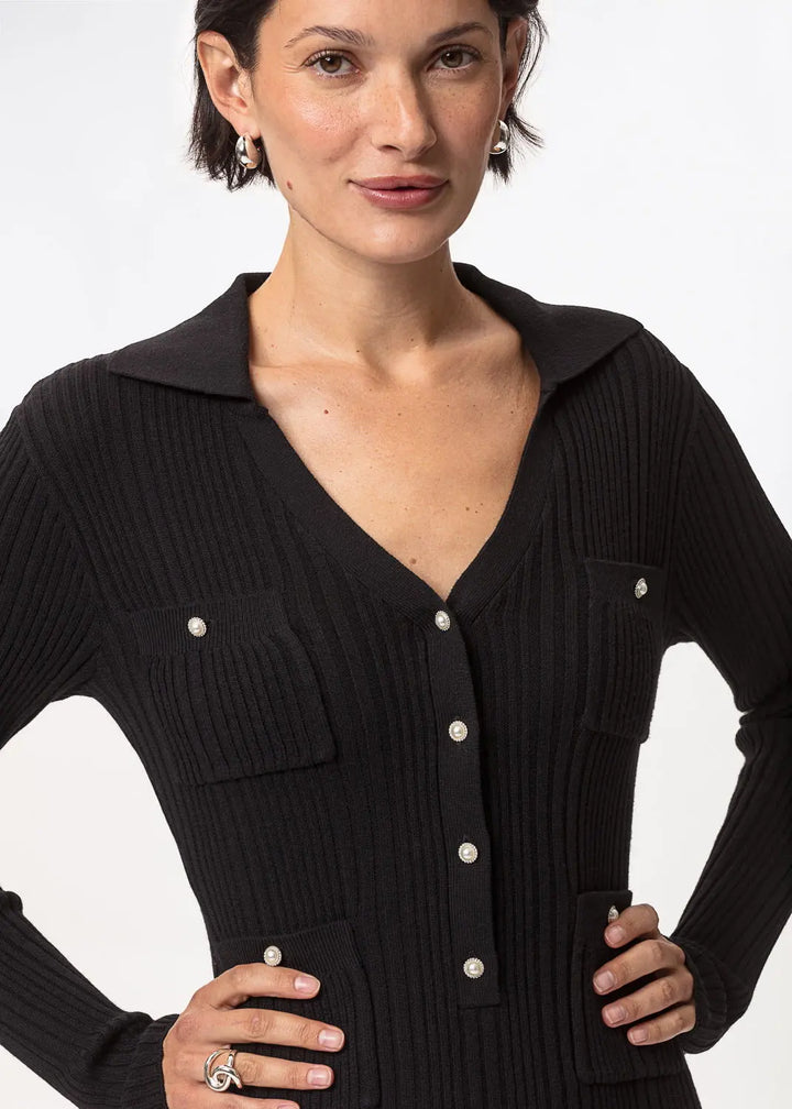 Levoire | Robe À Côtes Classique Pour L'Hiver