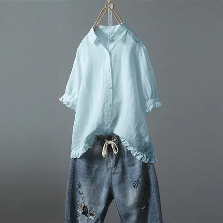 Levoire | Chemise Couvrante Vatsaa Bleu clair