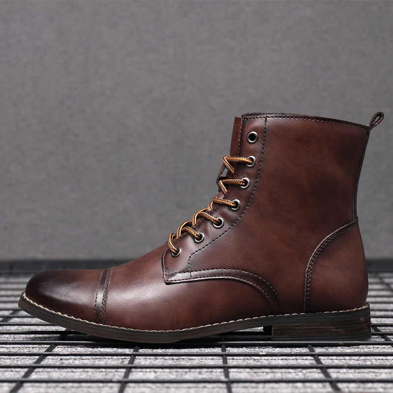 Levoire | Bottes Cheville Cuir Véritable