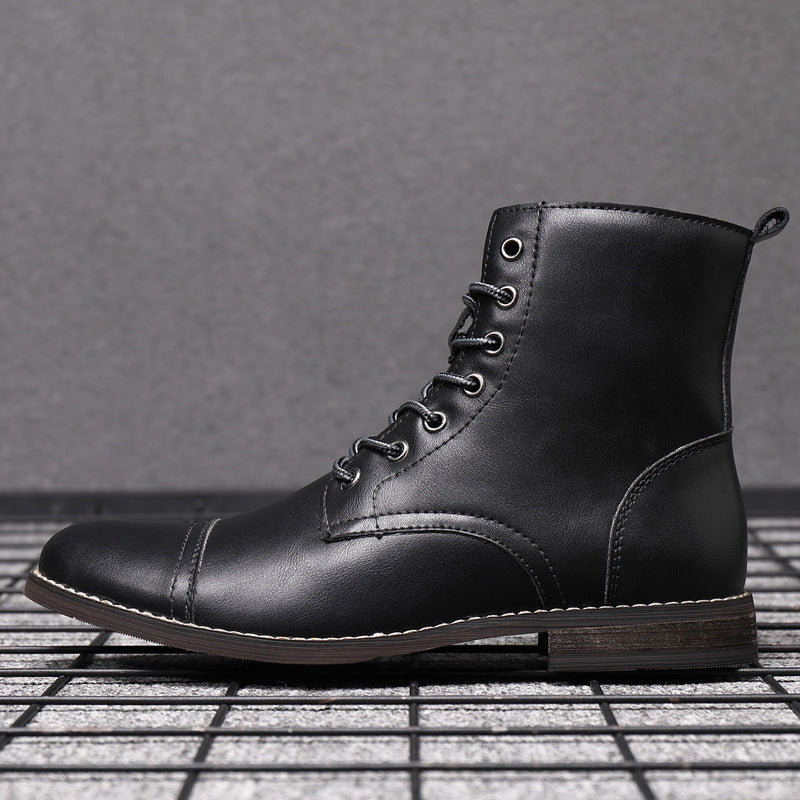 Levoire | Bottes Cheville Cuir Véritable
