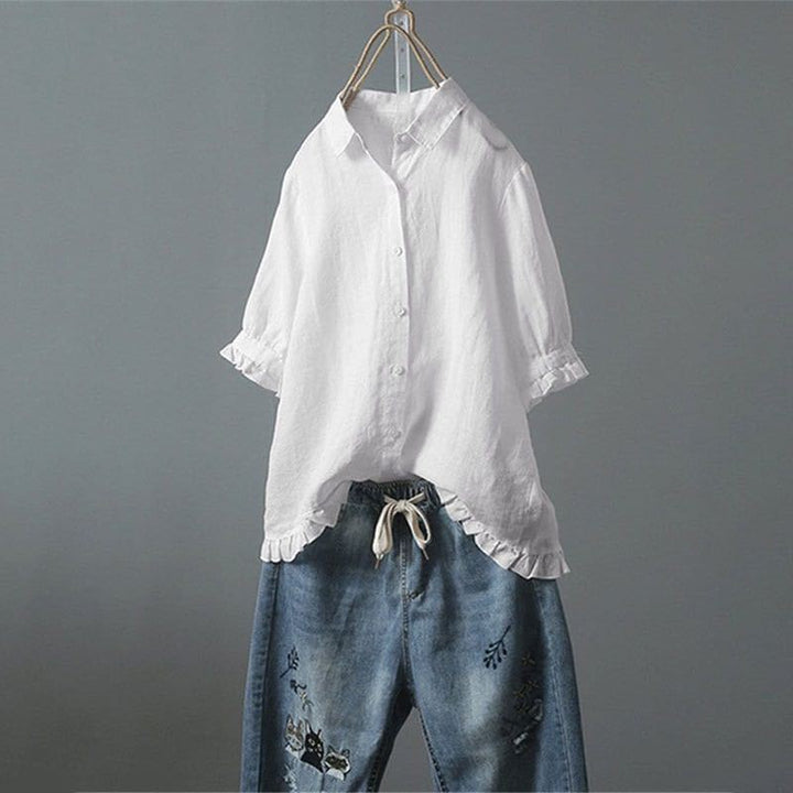 Levoire | Chemise Couvrante Vatsaa Blanc