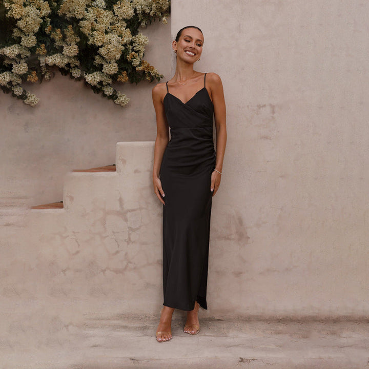 Levoire | Robe Serrée Avec Bretelles Fines