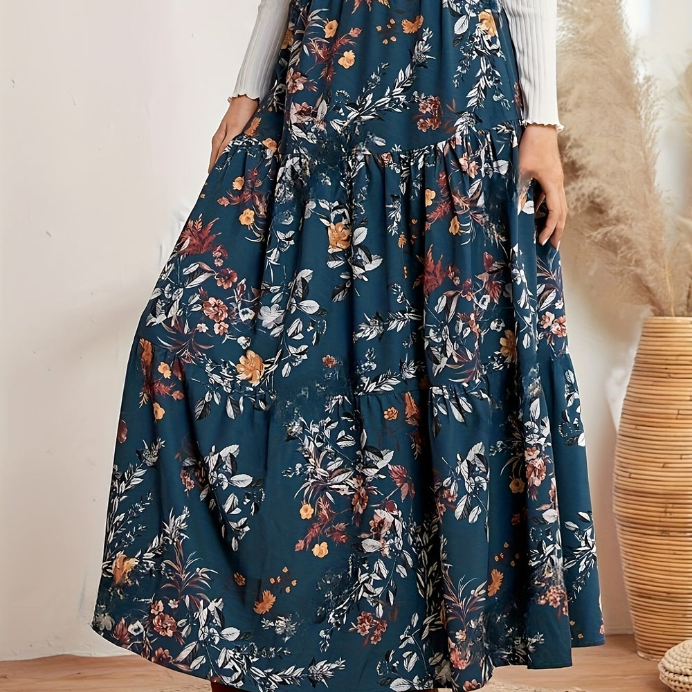 Levoire | Jupe Maxi Élégante À Imprimé Floral
