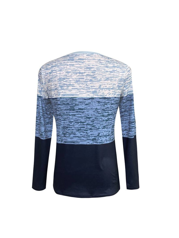 Levoire | T-Shirt À Bloc De Couleur Avec Col Rond