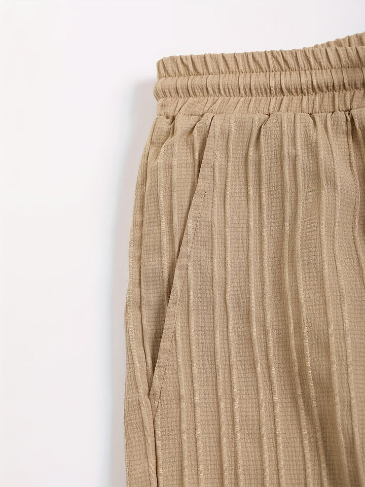 Levoire | Chemise À Manches Courtes Unie Pour Homme