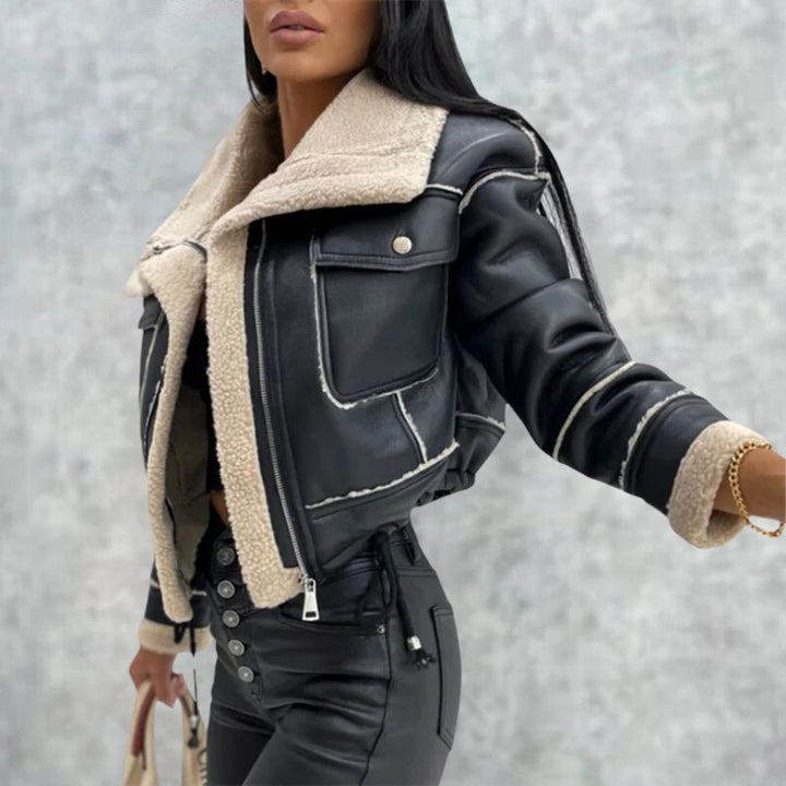 Levoire | Manteau Long Avec Manches Chaudes Et Poches Noir