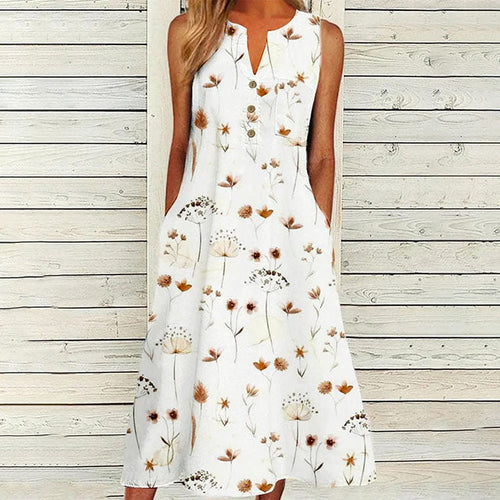Levoire | Robe Casual Sans Manches