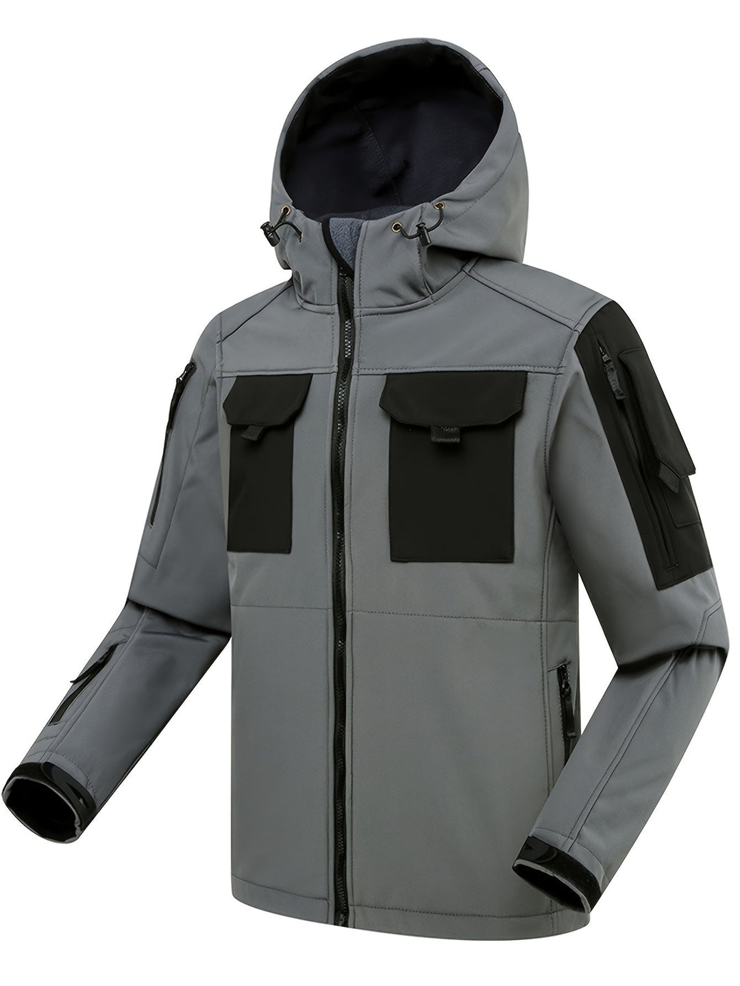 Levoire | Veste Softshell Imperméable Pour Homme Avec Capuche