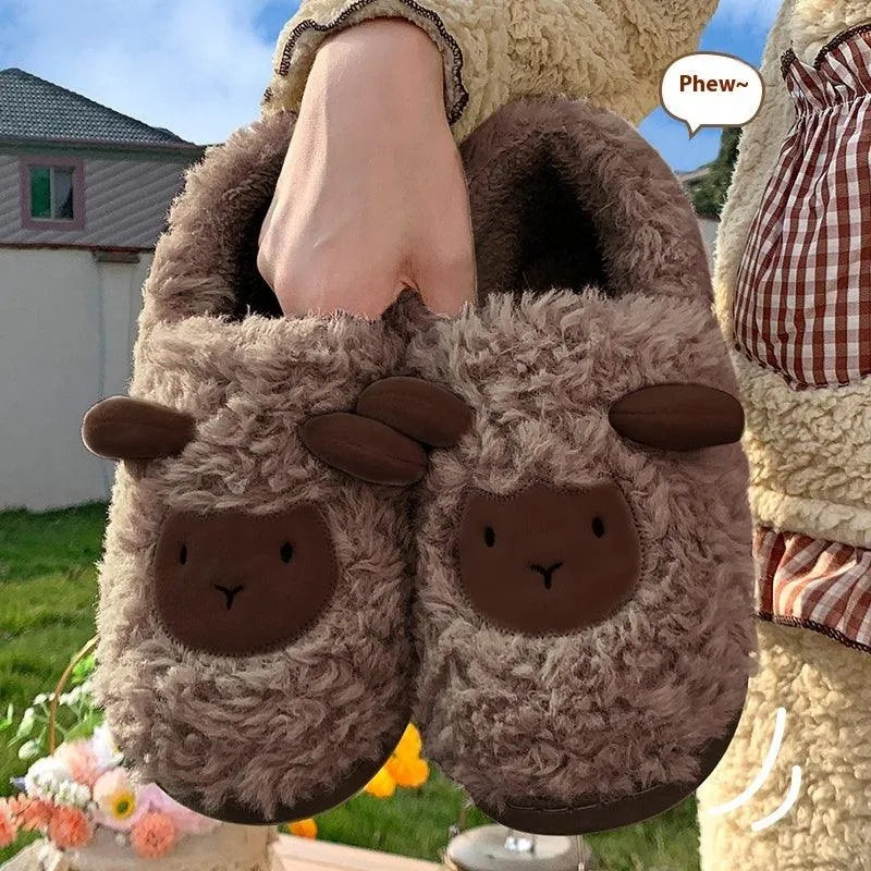 Levoire | Chaussure en coton antidérapante Braun