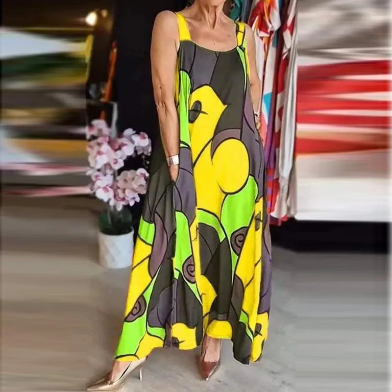 Levoire | Robe élégante ajustée Jaune