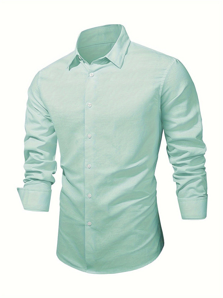 Levoire | Chemise Décontractée À Manches Longues Pour Styles Décontractés