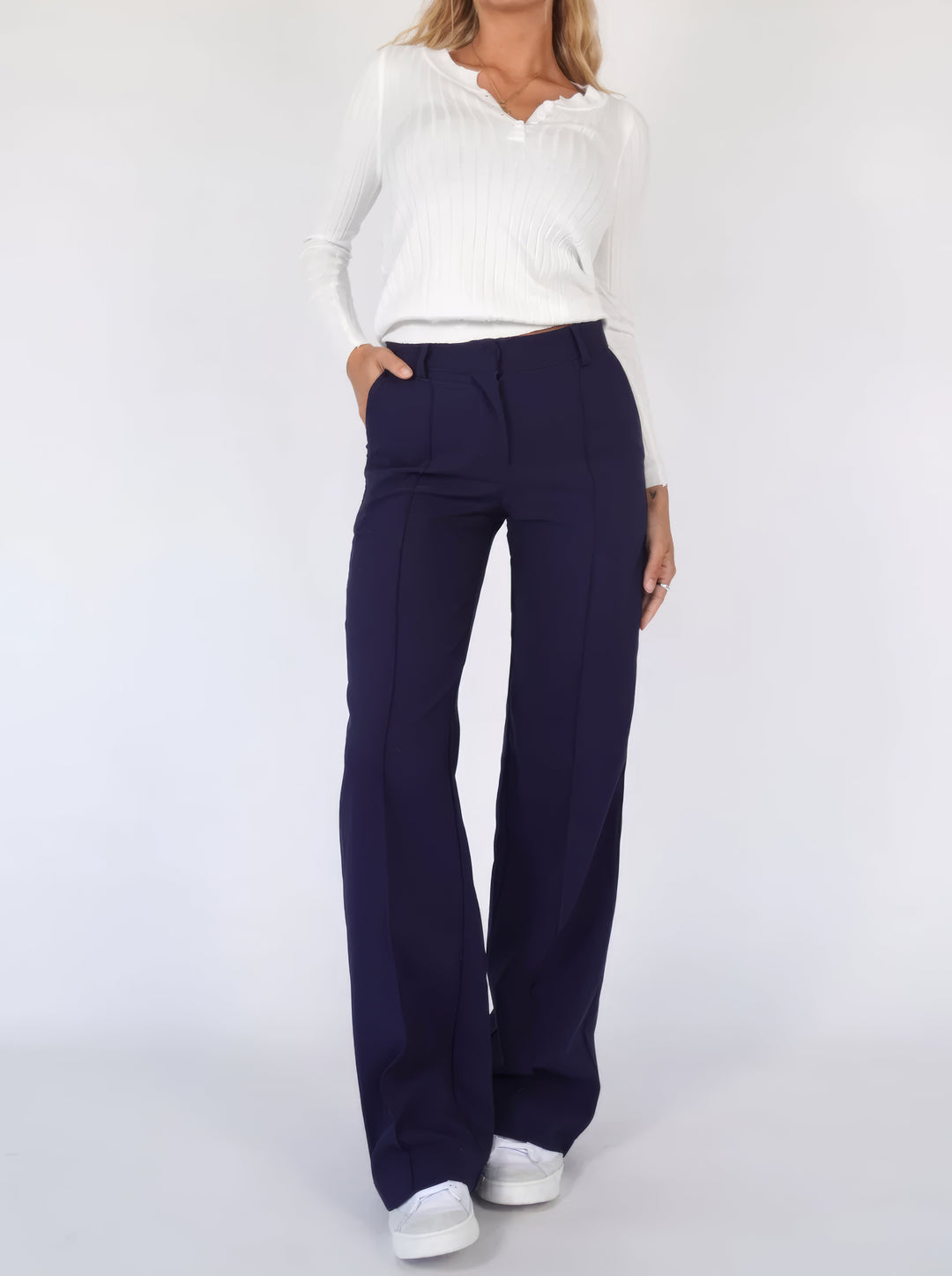 Levoire | Pantalon Large Bleu