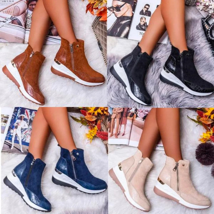Levoire | Bottines À La Mode Confort & Style Unis