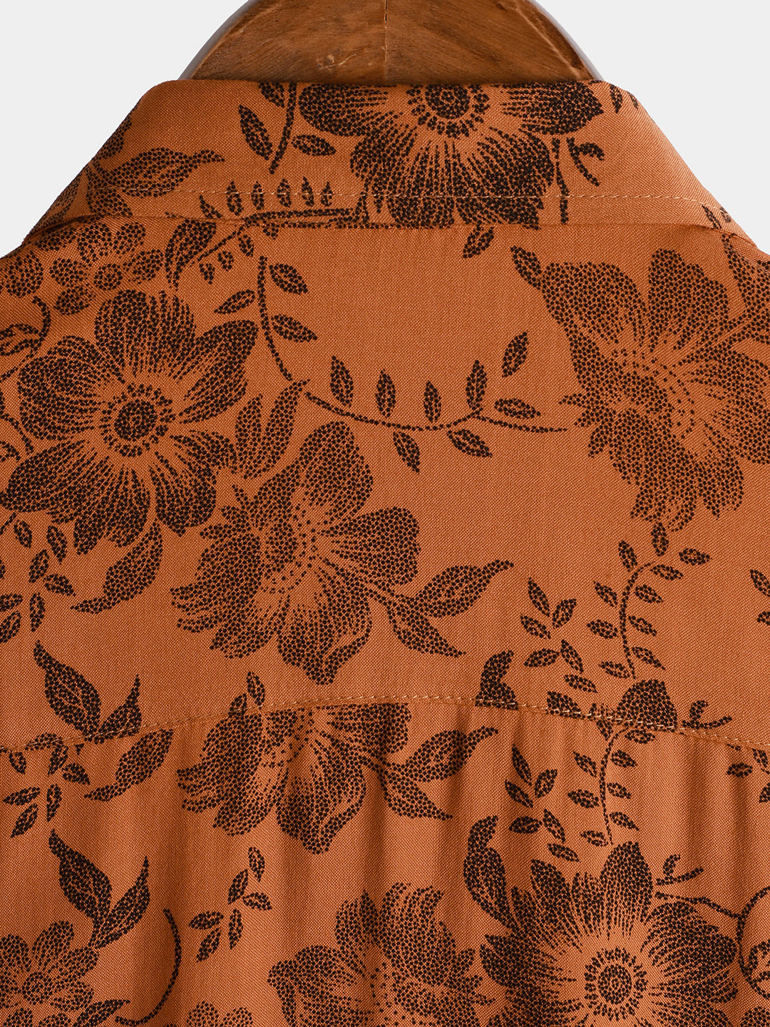 Levoire | Motif Floral Rétro Avec Manches Courtes