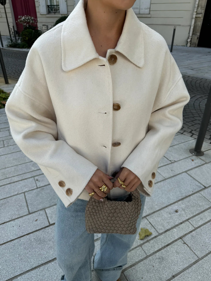 Levoire | Veste Élégante Avec Col Retourné Automne