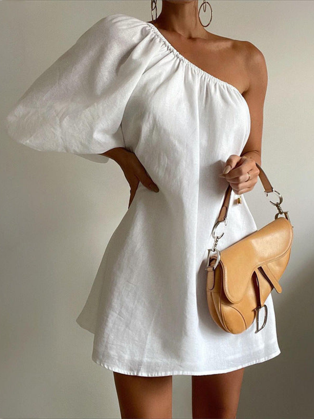 Levoire | Robe Longueur Épaule Blanc