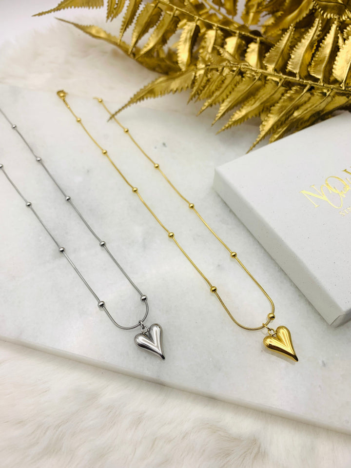 Levoire | Collier Pendentif Cœur Élégant