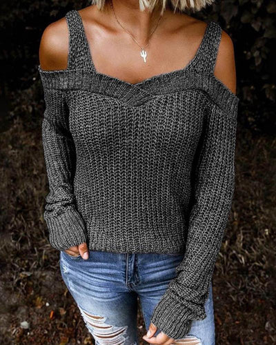 Levoire | Pull Avec Épaules Dégagées Et Coupe Confortable