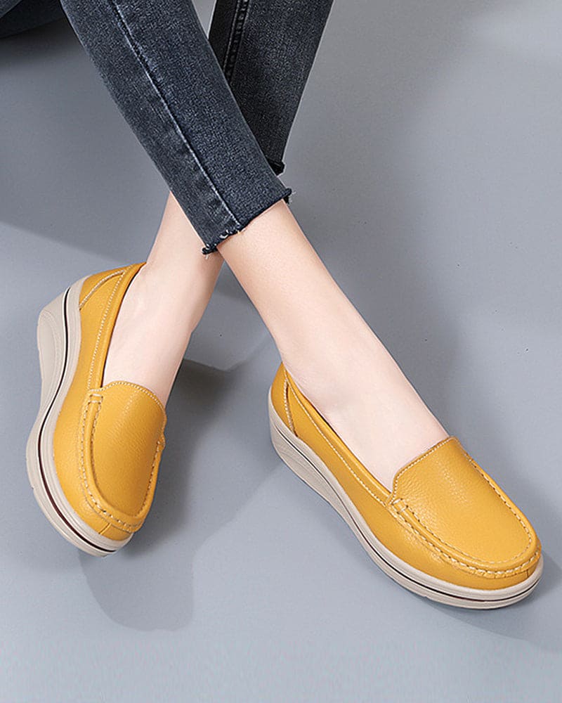 Levoire | Chaussures Au Style Britannique Sur Une Plateforme