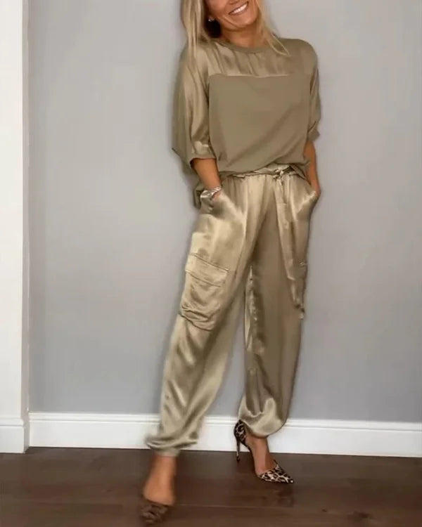 Levoire | Ensemble Satiné Polyvalent Braun