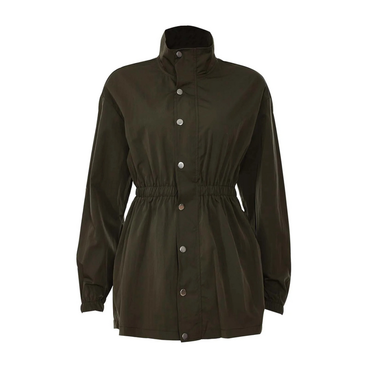 Levoire | Veste D'Été Tendance Weinlese Vert foncé