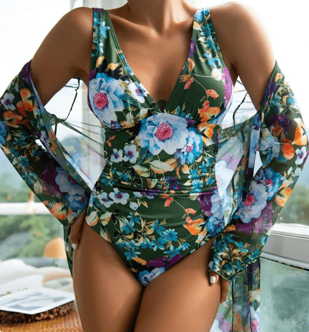 Levoire | Maillot de bain pour femmes Ensemble Maillots de bain d'été Vert